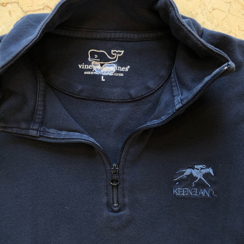 Broken in Vineyard Vines pullover
